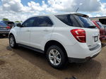 2017 Chevrolet Equinox Ls Белый vin: 2GNALBEK3H1531038