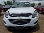 2017 Chevrolet Equinox Ls Белый vin: 2GNALBEK3H1531038