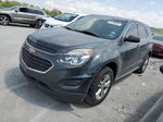 2017 Chevrolet Equinox Ls Серый vin: 2GNALBEK3H1538569