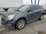 2017 Chevrolet Equinox Ls Gray vin: 2GNALBEK3H1611200