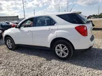 2012 Chevrolet Equinox Ls White vin: 2GNALBEK4C1135242