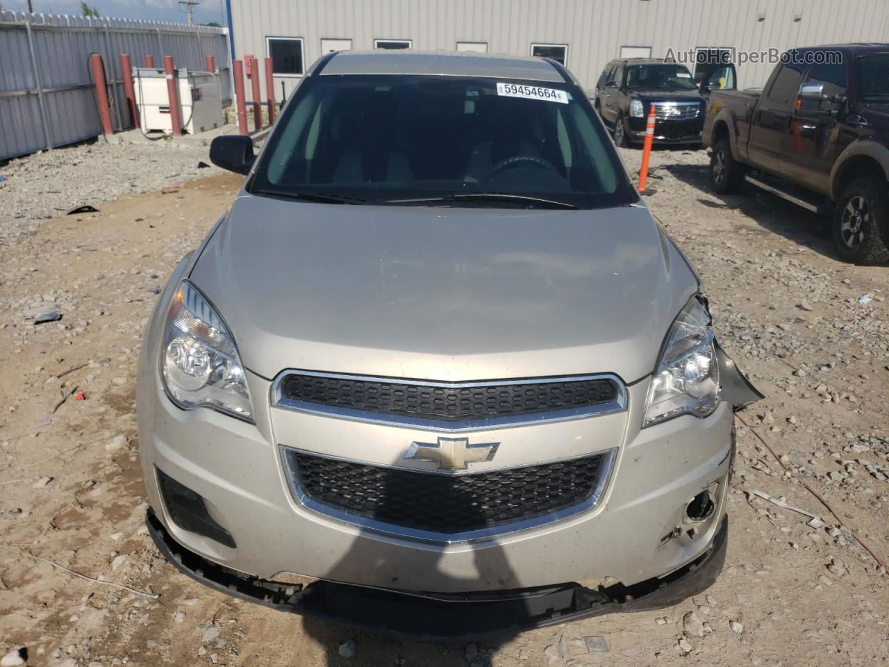 2012 Chevrolet Equinox Ls Желто-коричневый vin: 2GNALBEK4C1171349