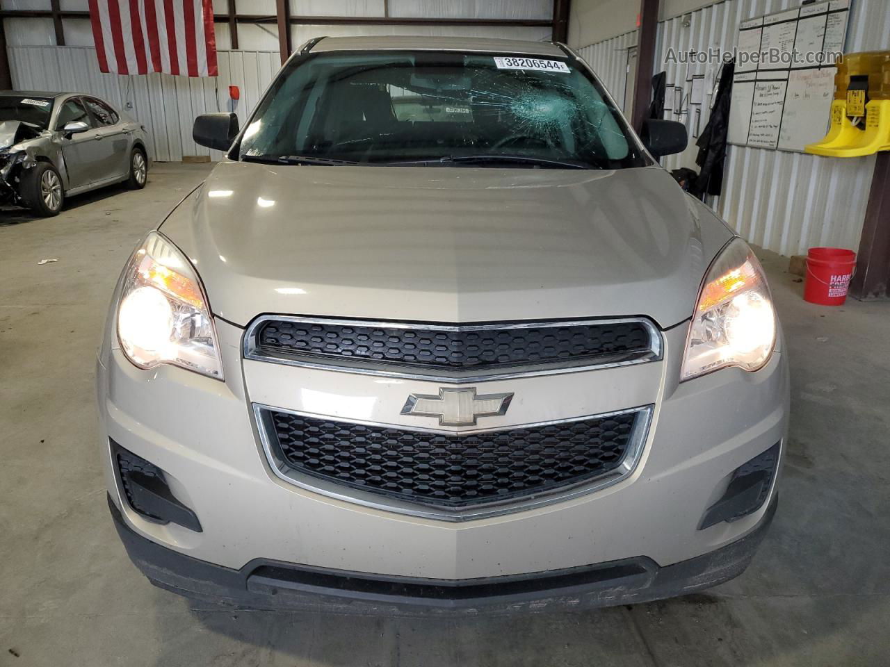 2012 Chevrolet Equinox Ls Beige vin: 2GNALBEK4C1198499