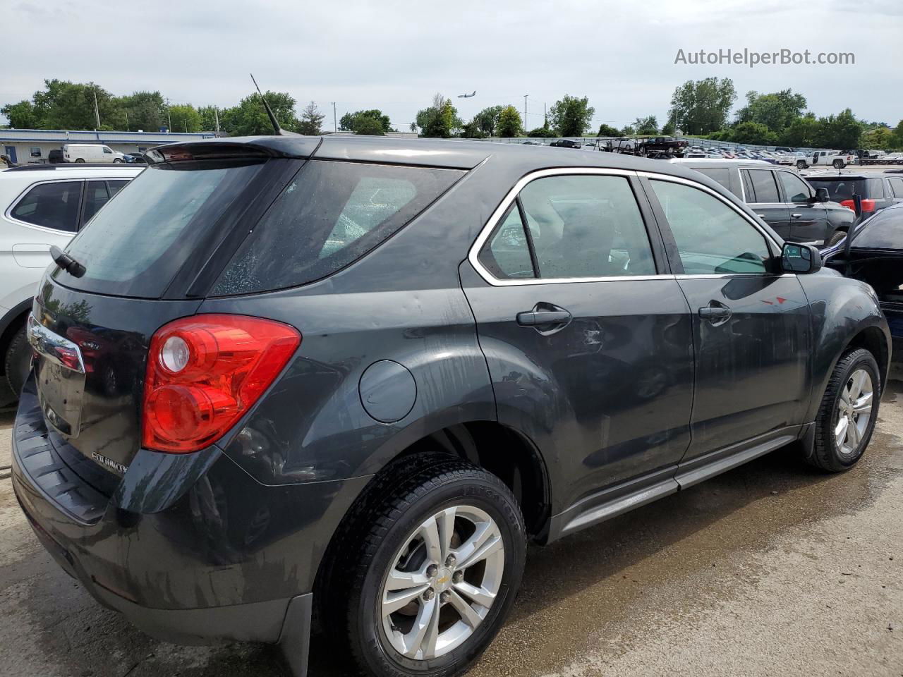 2012 Chevrolet Equinox Ls Charcoal vin: 2GNALBEK4C1248205