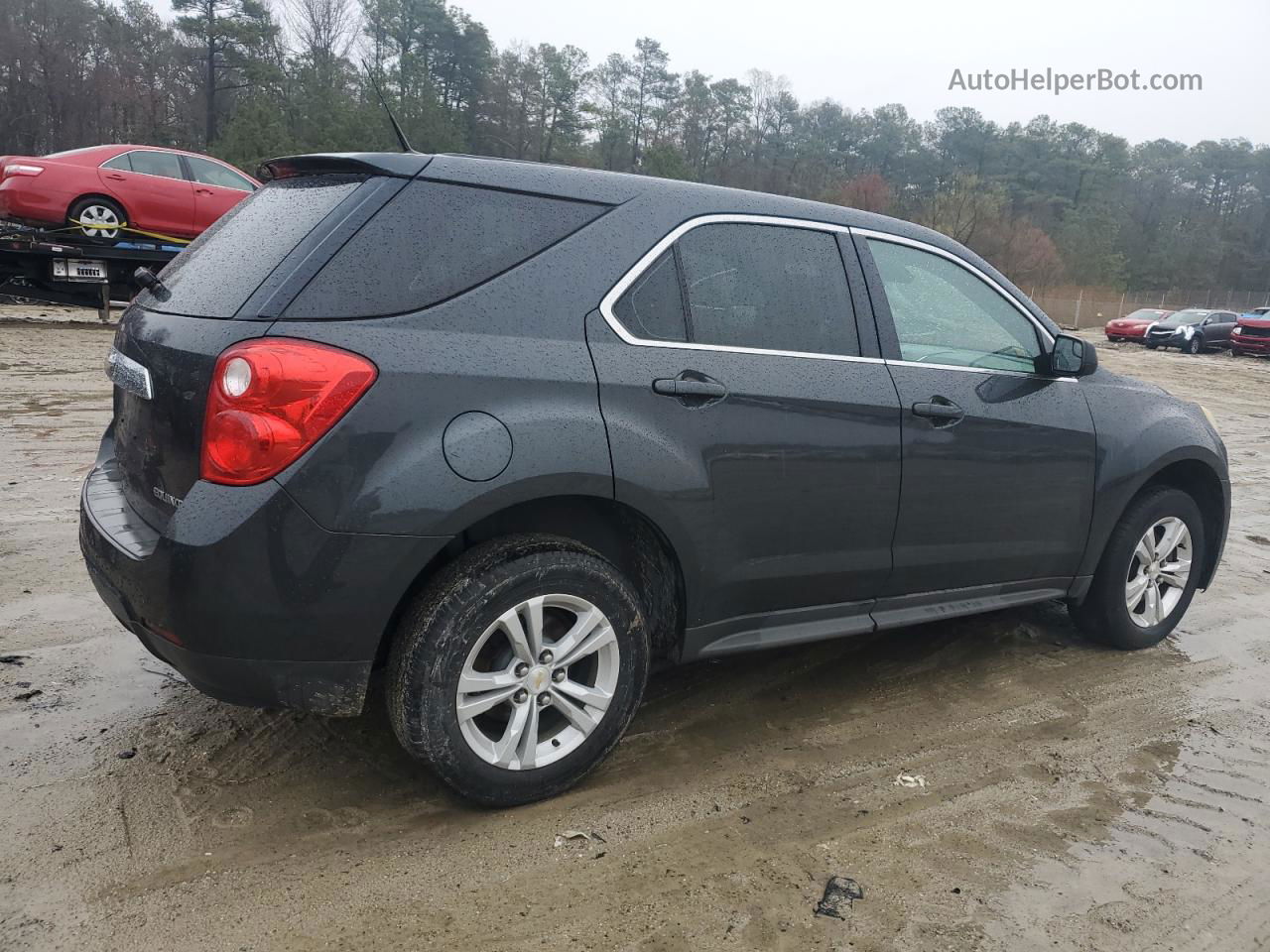 2012 Chevrolet Equinox Ls Black vin: 2GNALBEK4C1258619