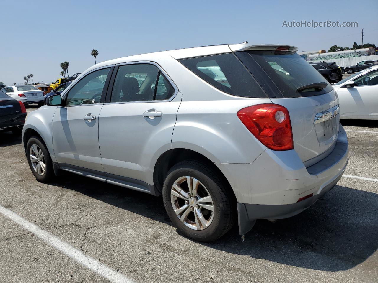 2012 Chevrolet Equinox Ls Серебряный vin: 2GNALBEK4C6243959