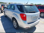 2012 Chevrolet Equinox Ls Silver vin: 2GNALBEK4C6322239