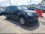 2016 Chevrolet Equinox Ls Black vin: 2GNALBEK4G1123291