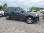 2017 Chevrolet Equinox Ls Gray vin: 2GNALBEK4H1598540