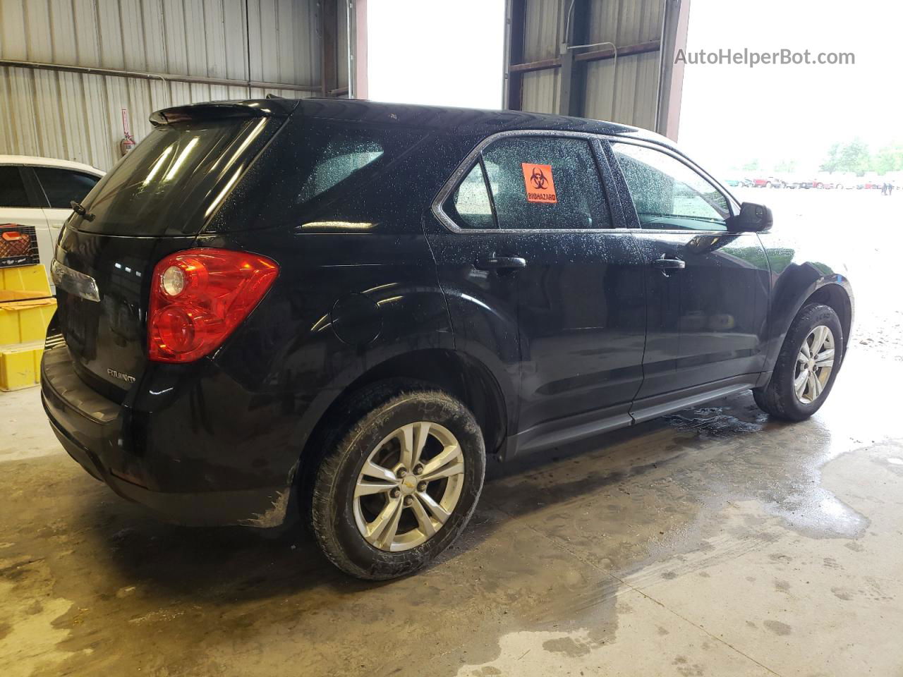 2012 Chevrolet Equinox Ls Black vin: 2GNALBEK5C1127991