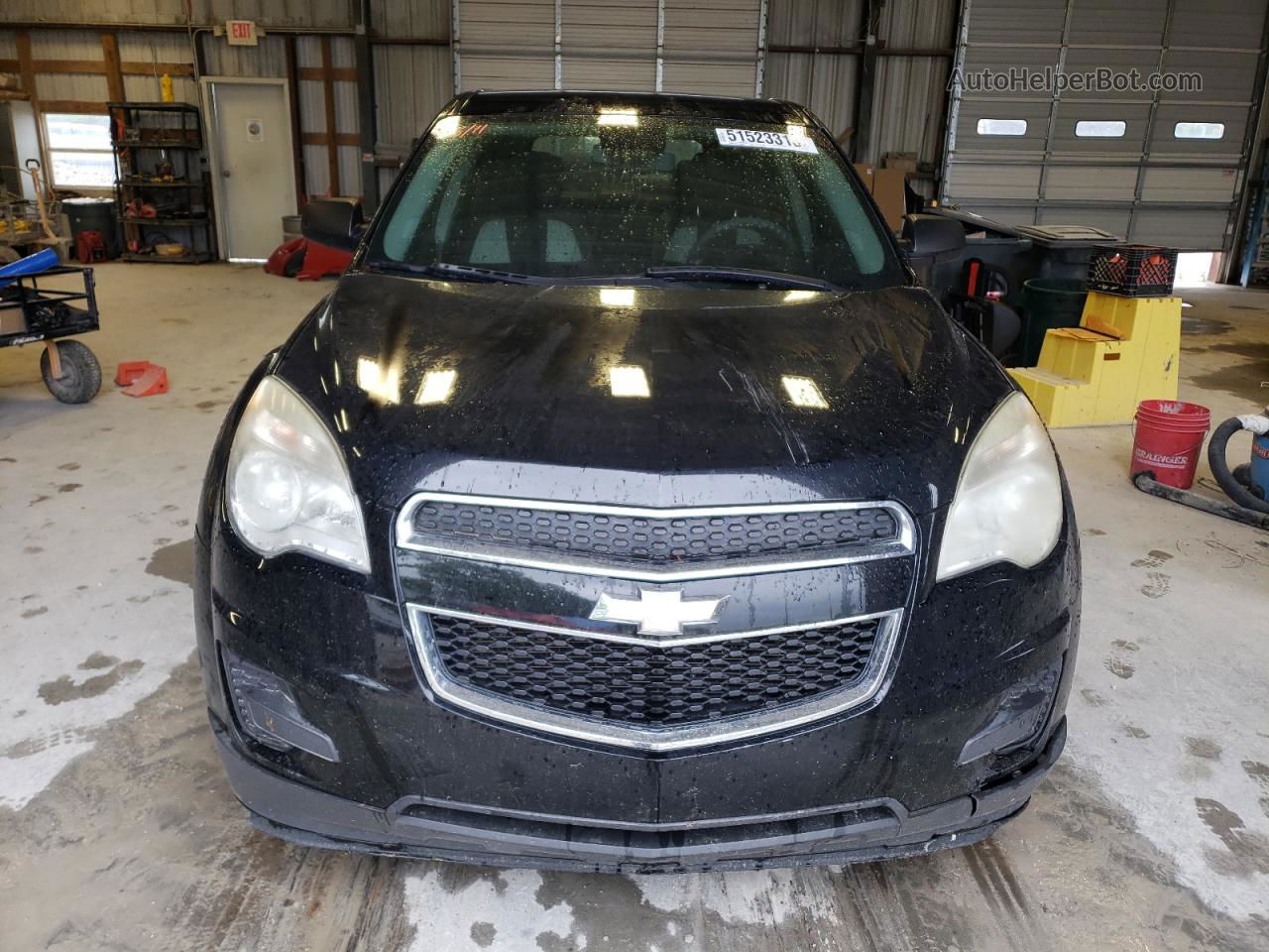 2012 Chevrolet Equinox Ls Black vin: 2GNALBEK5C1127991