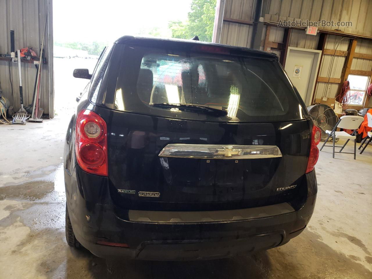 2012 Chevrolet Equinox Ls Black vin: 2GNALBEK5C1127991