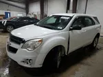 2012 Chevrolet Equinox Ls White vin: 2GNALBEK5C1239478