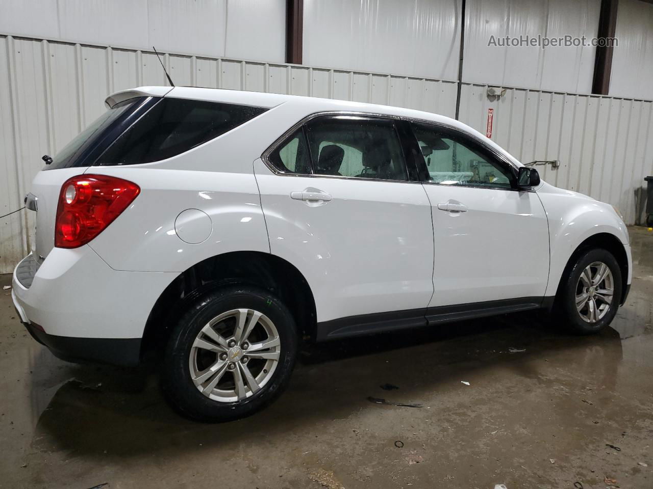 2012 Chevrolet Equinox Ls White vin: 2GNALBEK5C1239478