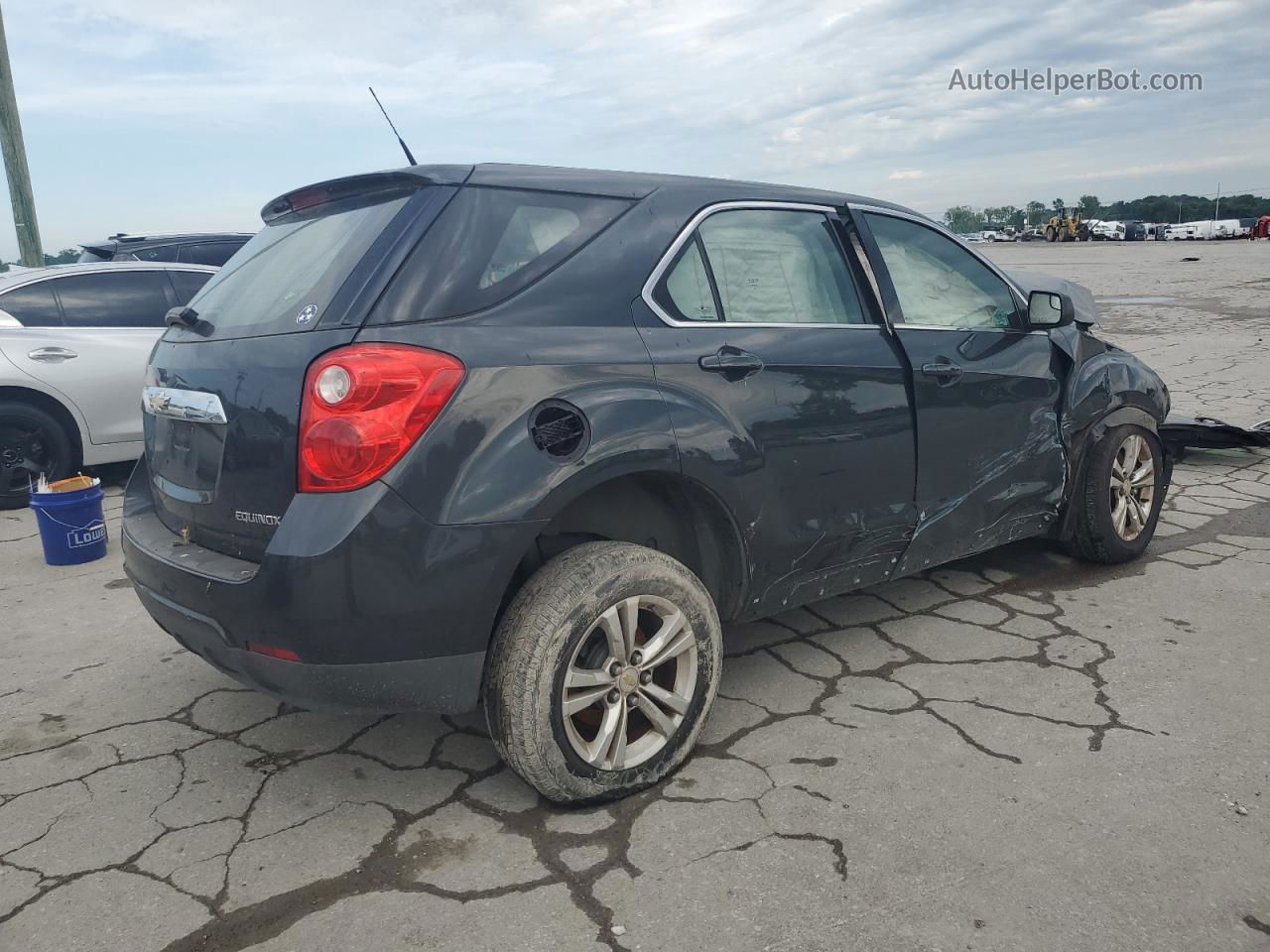 2012 Chevrolet Equinox Ls Gray vin: 2GNALBEK5C1333487