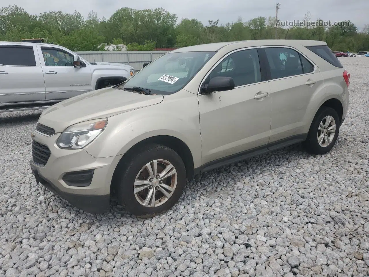 2016 Chevrolet Equinox Ls Gold vin: 2GNALBEK5G1109772