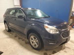 2016 Chevrolet Equinox Ls Blue vin: 2GNALBEK5G1131786