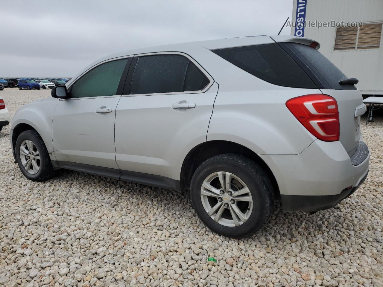 2016 Chevrolet Equinox Ls Silver vin: 2GNALBEK5G1169678