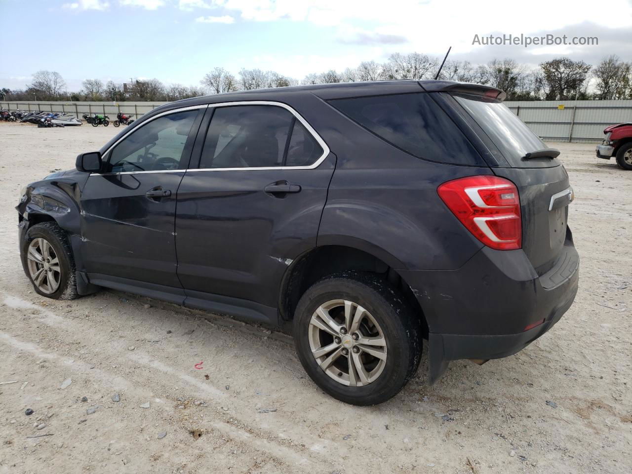 2016 Chevrolet Equinox Ls Black vin: 2GNALBEK5G6344000