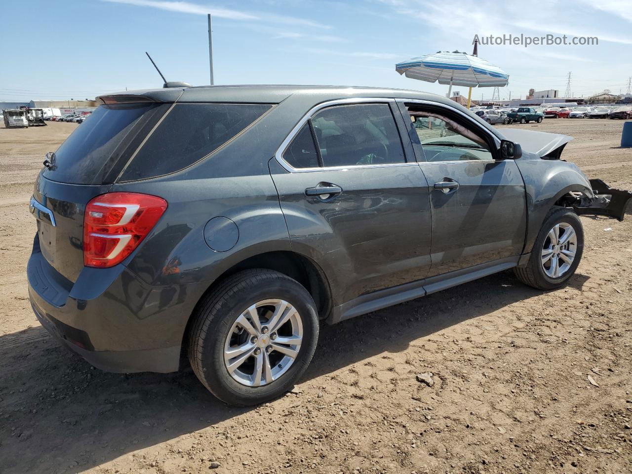 2017 Chevrolet Equinox Ls Charcoal vin: 2GNALBEK5H1511888