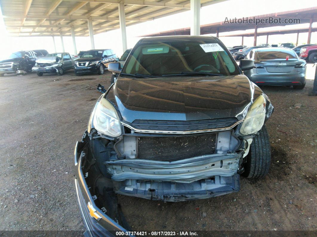 2017 Chevrolet Equinox Ls Gray vin: 2GNALBEK5H1524110