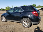 2017 Chevrolet Equinox Ls Black vin: 2GNALBEK5H1555812