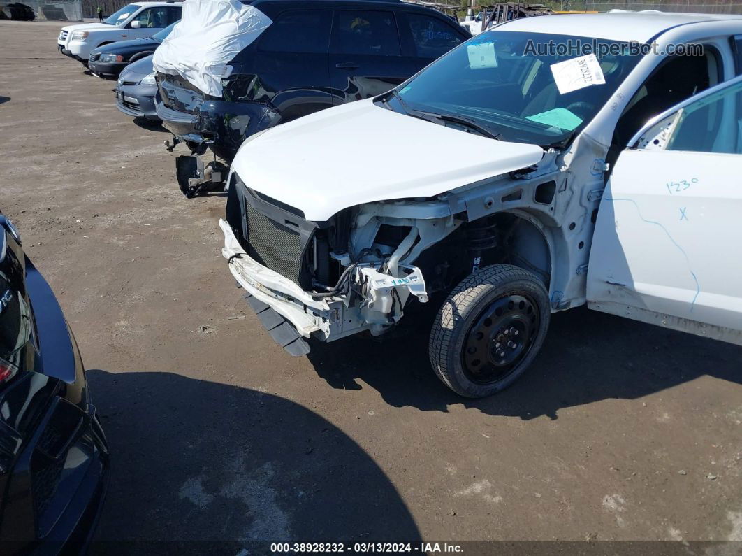 2012 Chevrolet Equinox Ls White vin: 2GNALBEK6C1337676