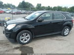 2012 Chevrolet Equinox Ls Black vin: 2GNALBEK6C6230792