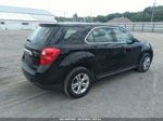 2012 Chevrolet Equinox Ls Black vin: 2GNALBEK6C6230792