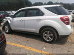 2016 Chevrolet Equinox Ls White vin: 2GNALBEK6G1150914