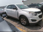 2016 Chevrolet Equinox Ls White vin: 2GNALBEK6G1150914