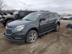 2017 Chevrolet Equinox Ls Gray vin: 2GNALBEK6H1530384