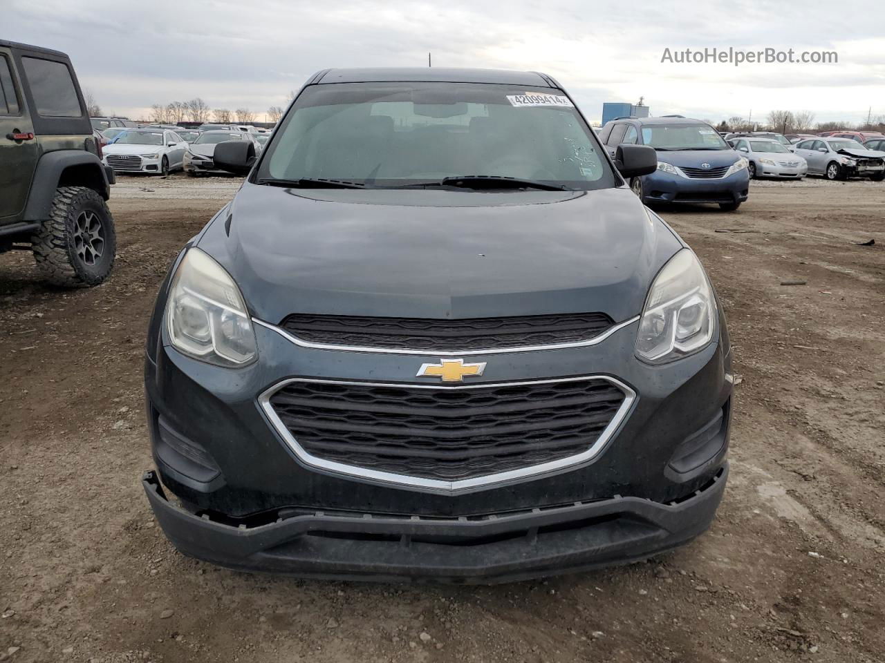 2017 Chevrolet Equinox Ls Серый vin: 2GNALBEK6H1530384