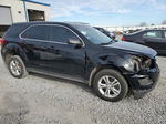 2017 Chevrolet Equinox Ls Black vin: 2GNALBEK6H1558573