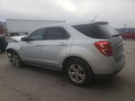 2017 Chevrolet Equinox Ls Silver vin: 2GNALBEK6H1574210