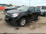 2017 Chevrolet Equinox Ls Black vin: 2GNALBEK6H1608064