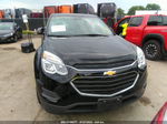 2017 Chevrolet Equinox Ls Black vin: 2GNALBEK6H1608064