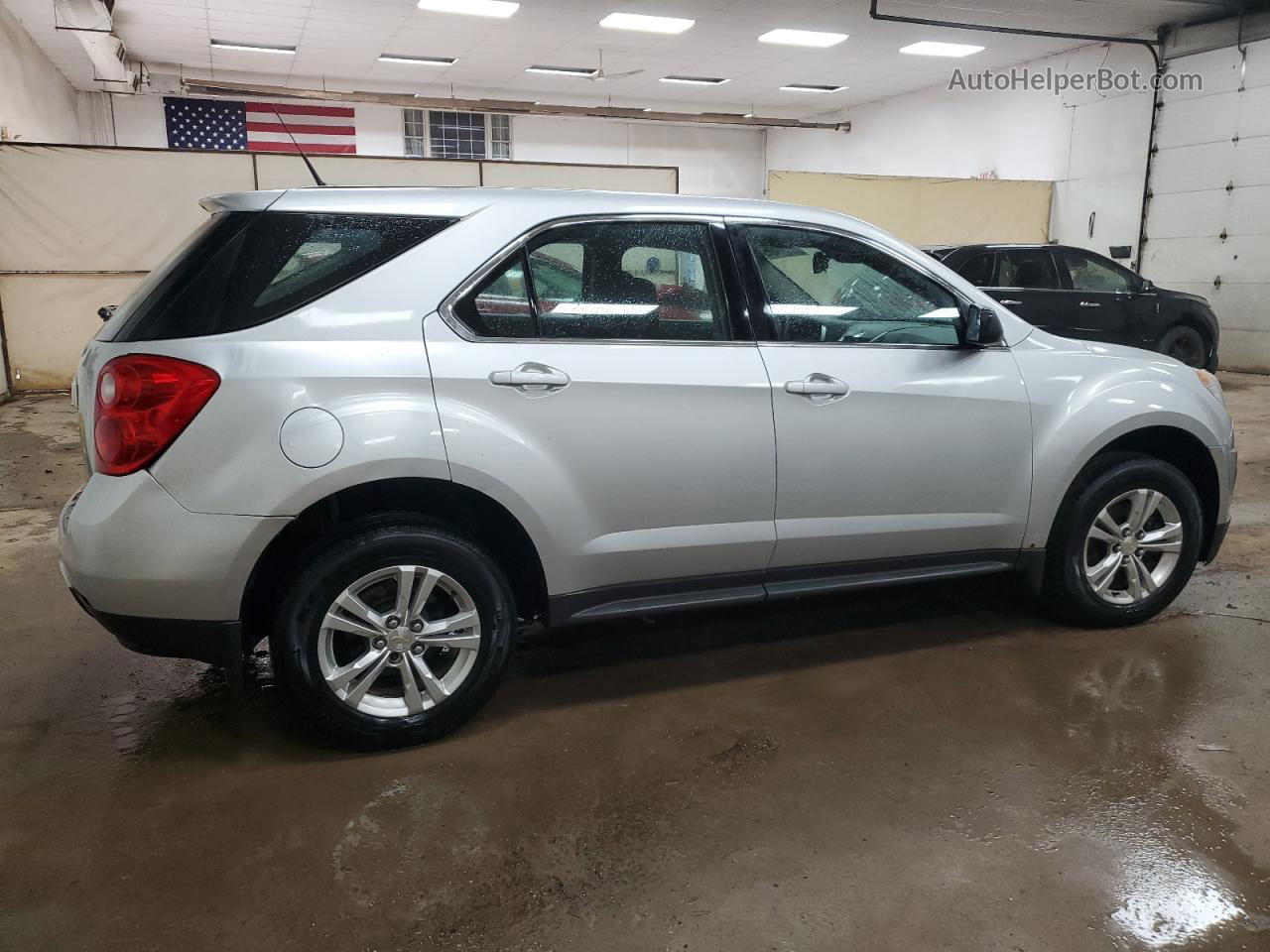 2012 Chevrolet Equinox Ls Silver vin: 2GNALBEK7C1156621