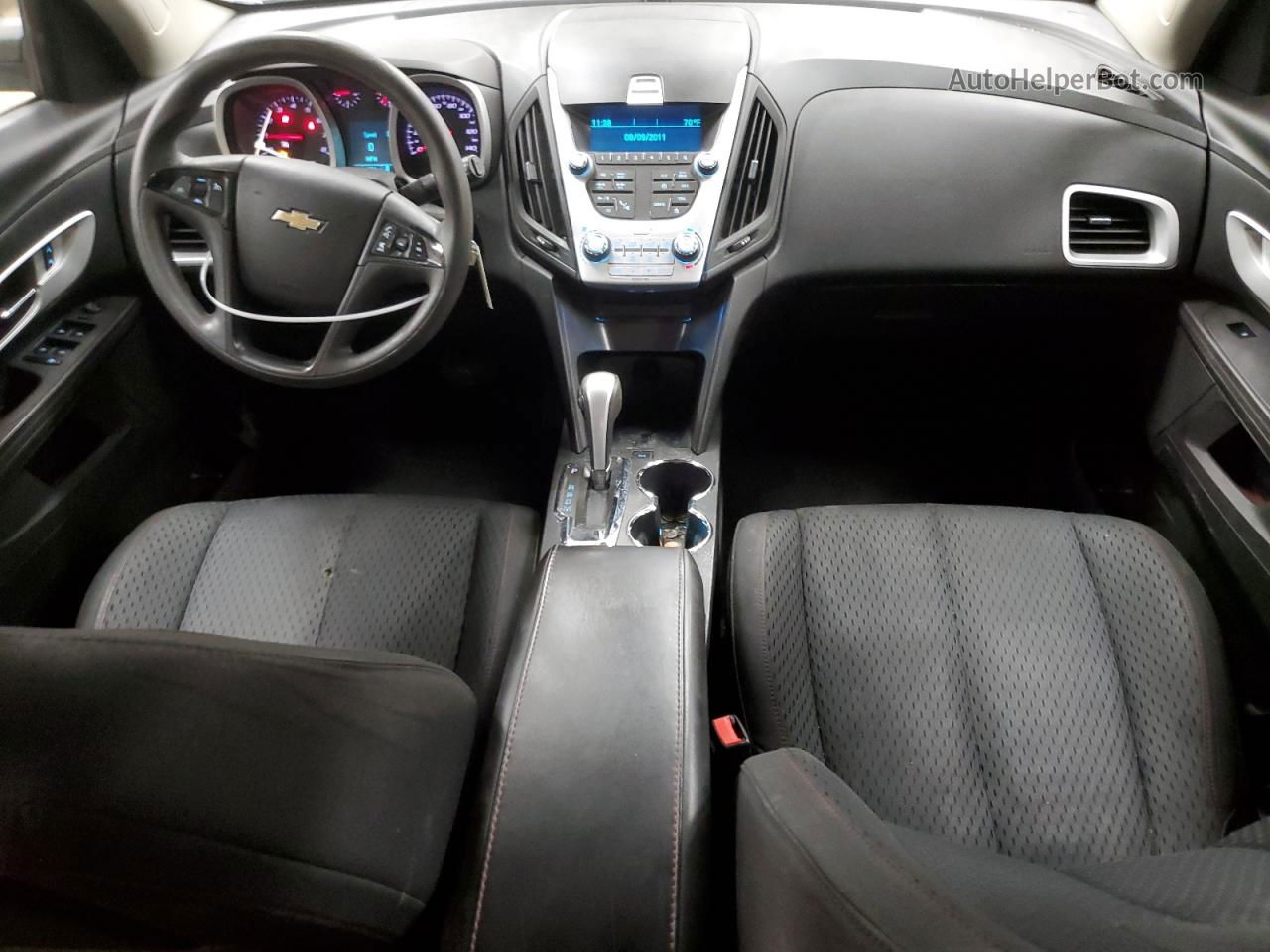 2012 Chevrolet Equinox Ls Серебряный vin: 2GNALBEK7C1156621