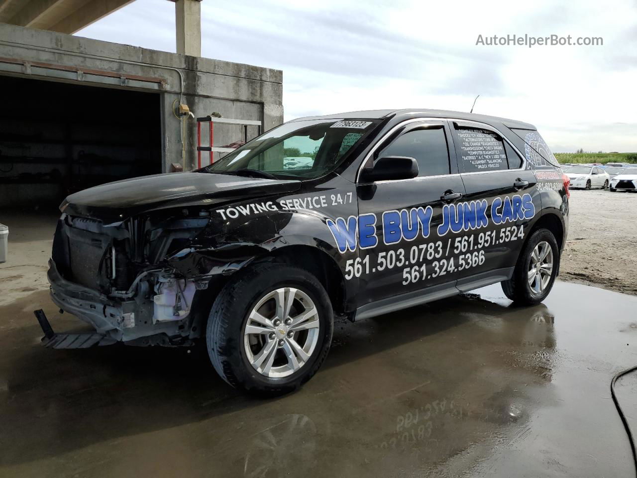 2012 Chevrolet Equinox Ls Черный vin: 2GNALBEK7C1201606