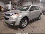 2012 Chevrolet Equinox Ls Silver vin: 2GNALBEK7C1216767