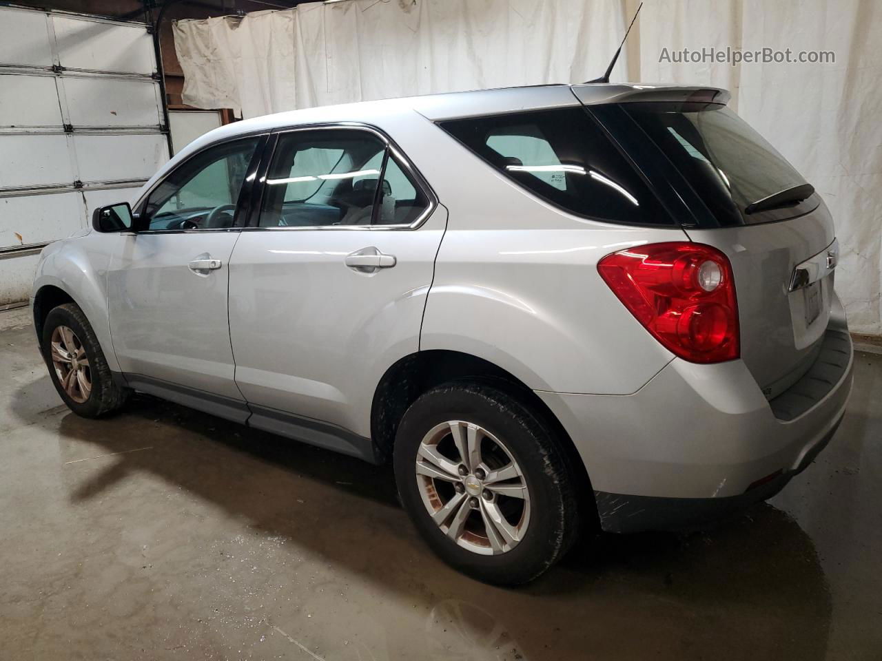 2012 Chevrolet Equinox Ls Silver vin: 2GNALBEK7C1260249