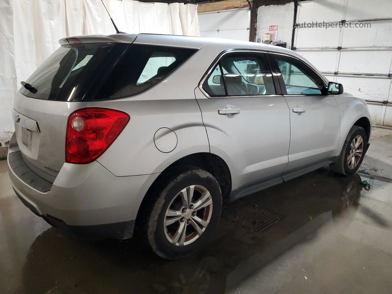 2012 Chevrolet Equinox Ls Silver vin: 2GNALBEK7C1260249