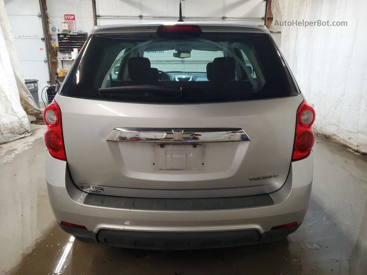 2012 Chevrolet Equinox Ls Серебряный vin: 2GNALBEK7C1260249