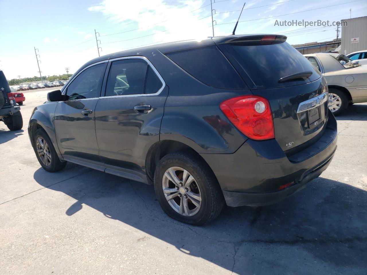 2012 Chevrolet Equinox Ls Gray vin: 2GNALBEK7C1286012