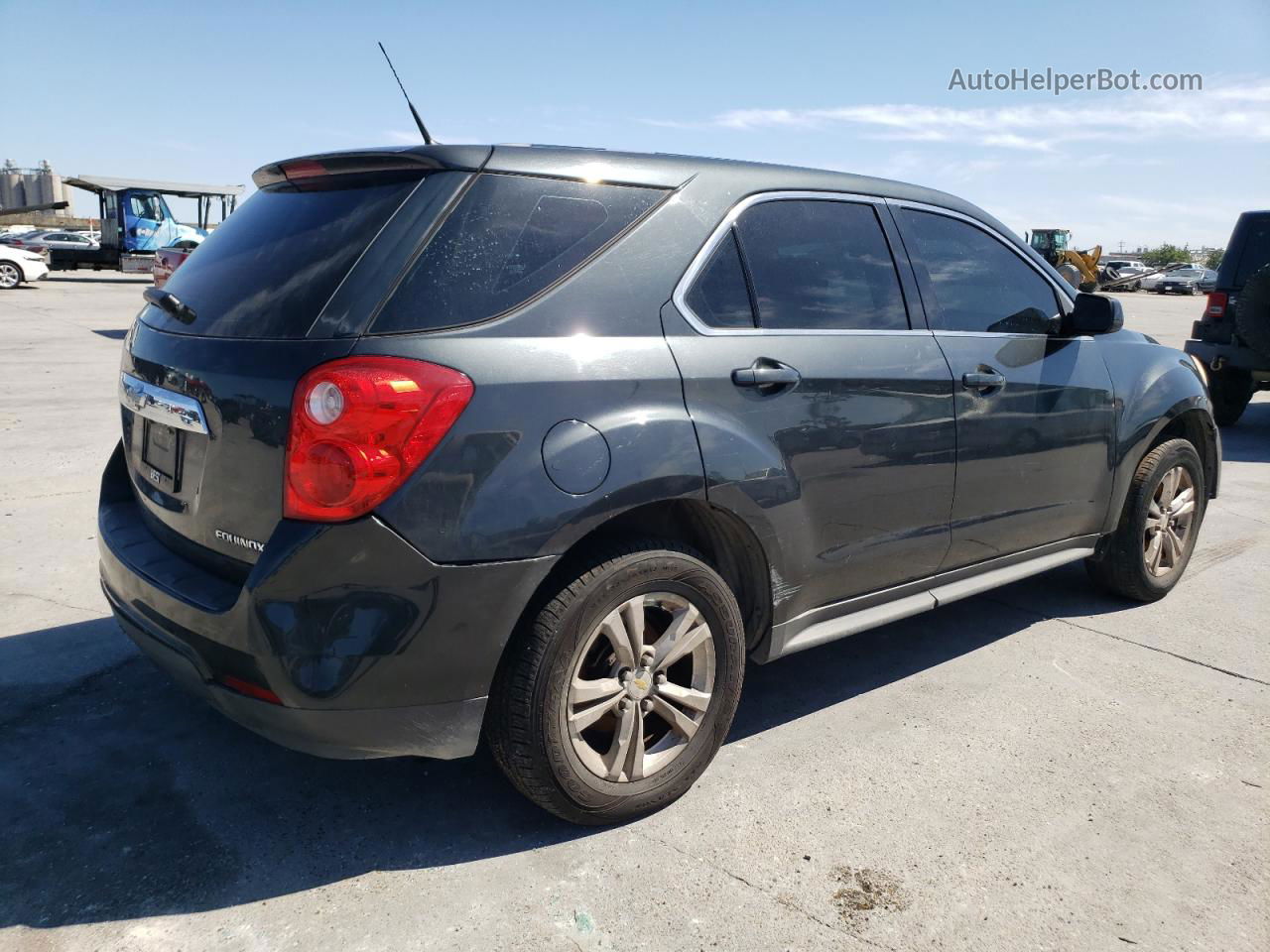 2012 Chevrolet Equinox Ls Gray vin: 2GNALBEK7C1286012