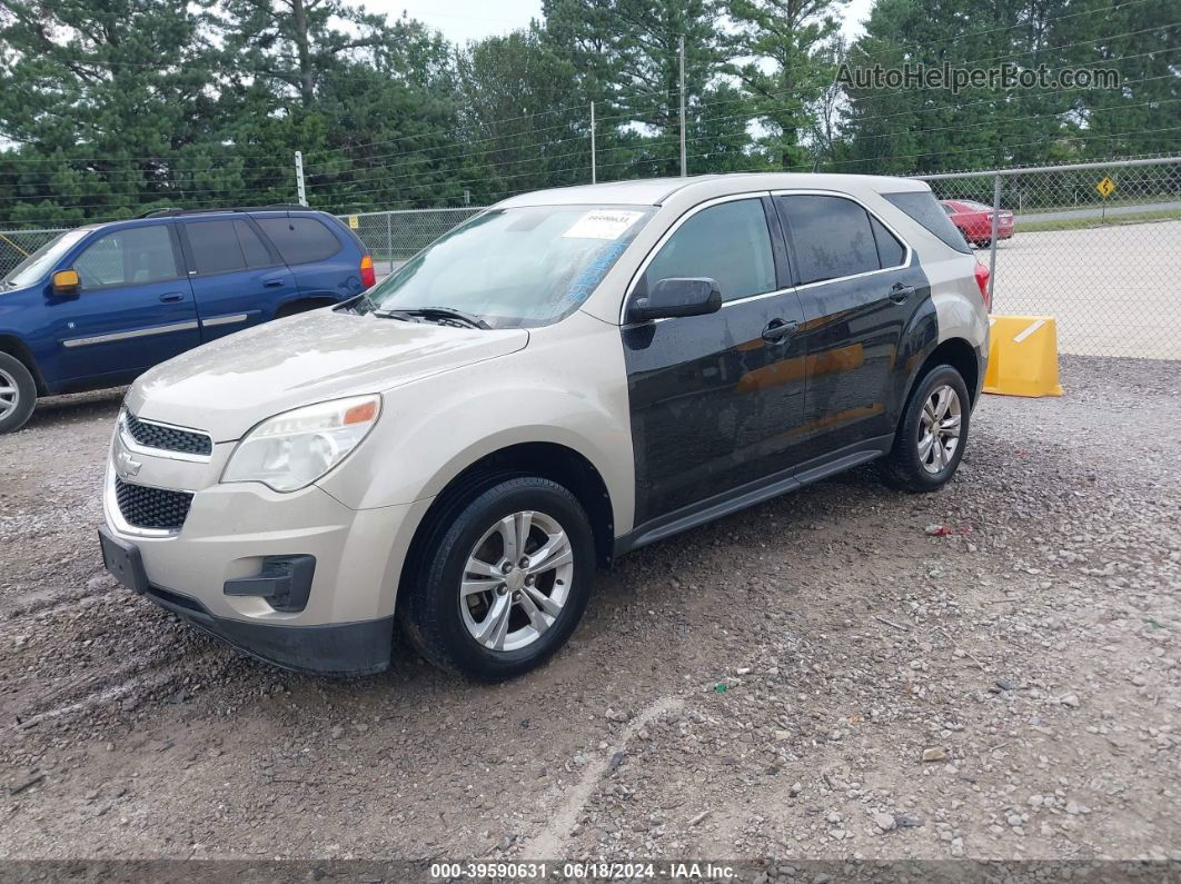 2012 Chevrolet Equinox Ls Gold vin: 2GNALBEK7C6168500