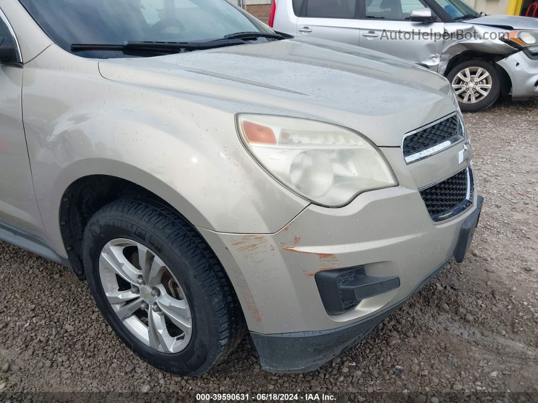 2012 Chevrolet Equinox Ls Gold vin: 2GNALBEK7C6168500