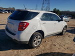 2016 Chevrolet Equinox Ls White vin: 2GNALBEK7G1127819