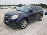 2016 Chevrolet Equinox Ls Blue vin: 2GNALBEK7G1142210